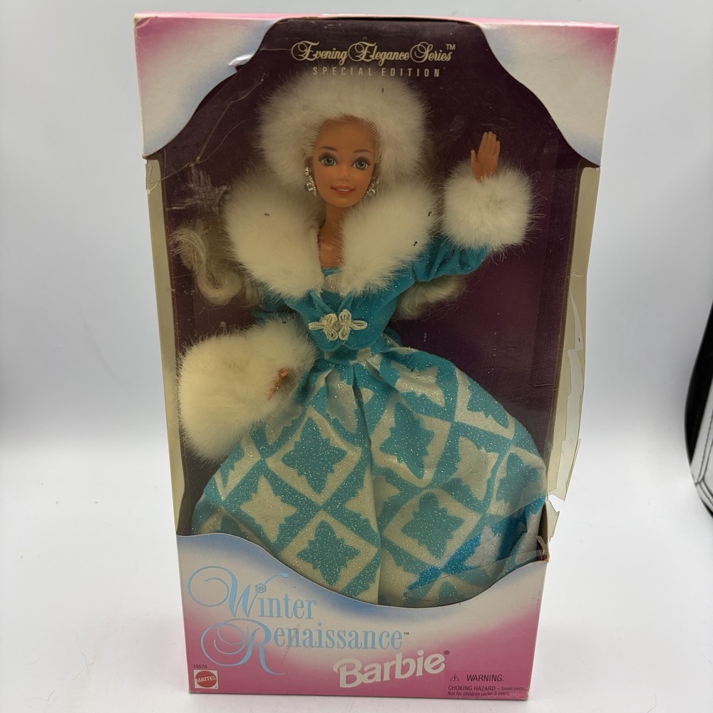 Vintage‎ Winter Renaissance Barbie Doll Mattel 1996 Special Edition 15570 NRFB